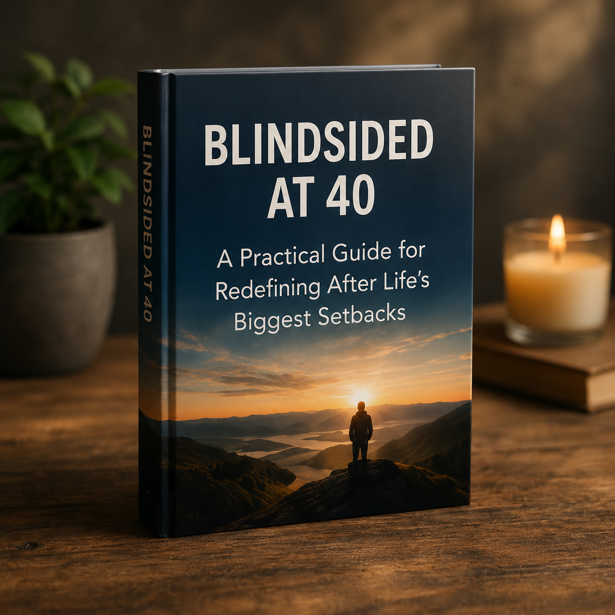 Blindsided at 40 book cover